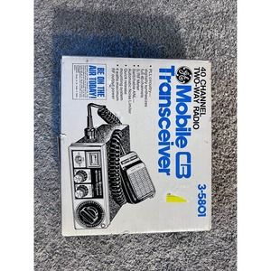 GE mobile CB transceiver